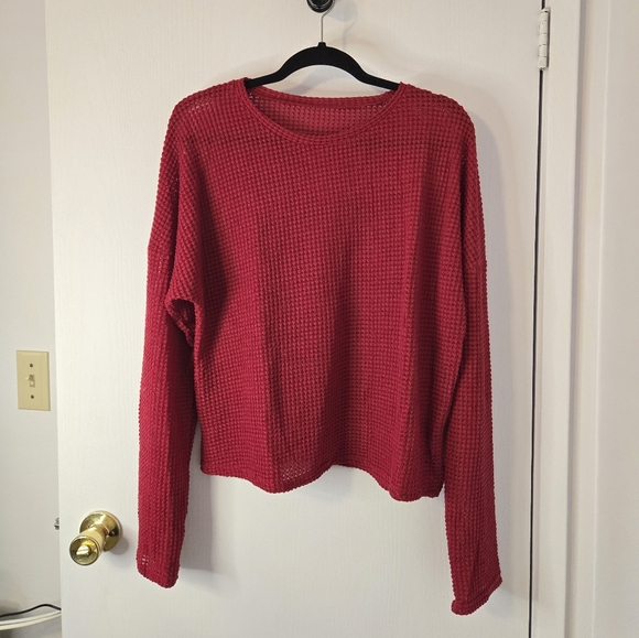 SHEIN red size L lounge set - BNWOT - Picture 1 of 4